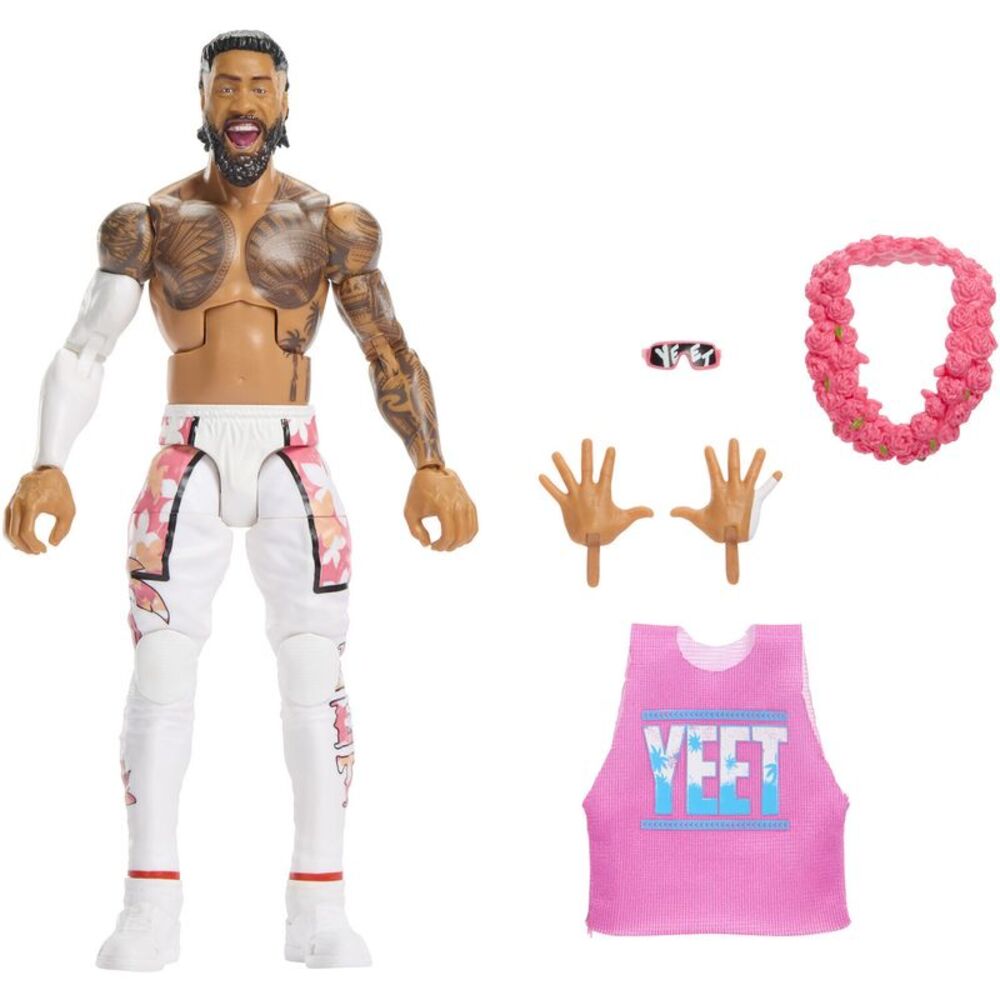 WWE Elite Collection: Top Picks 6" Jey Uso Action Figure  COLLECTIBLES
